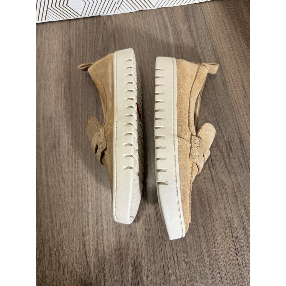 Vionic Tan Suede Loafers - Picture 7 of 12